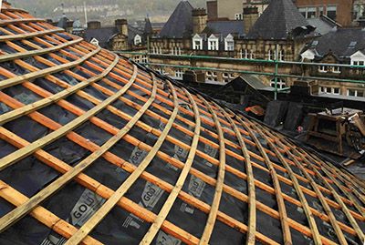 TLX Insulation’s TLX Gold was specified for the refurbishment of the roof of the Victoria Theatre in Halifax, West Yorkshire
