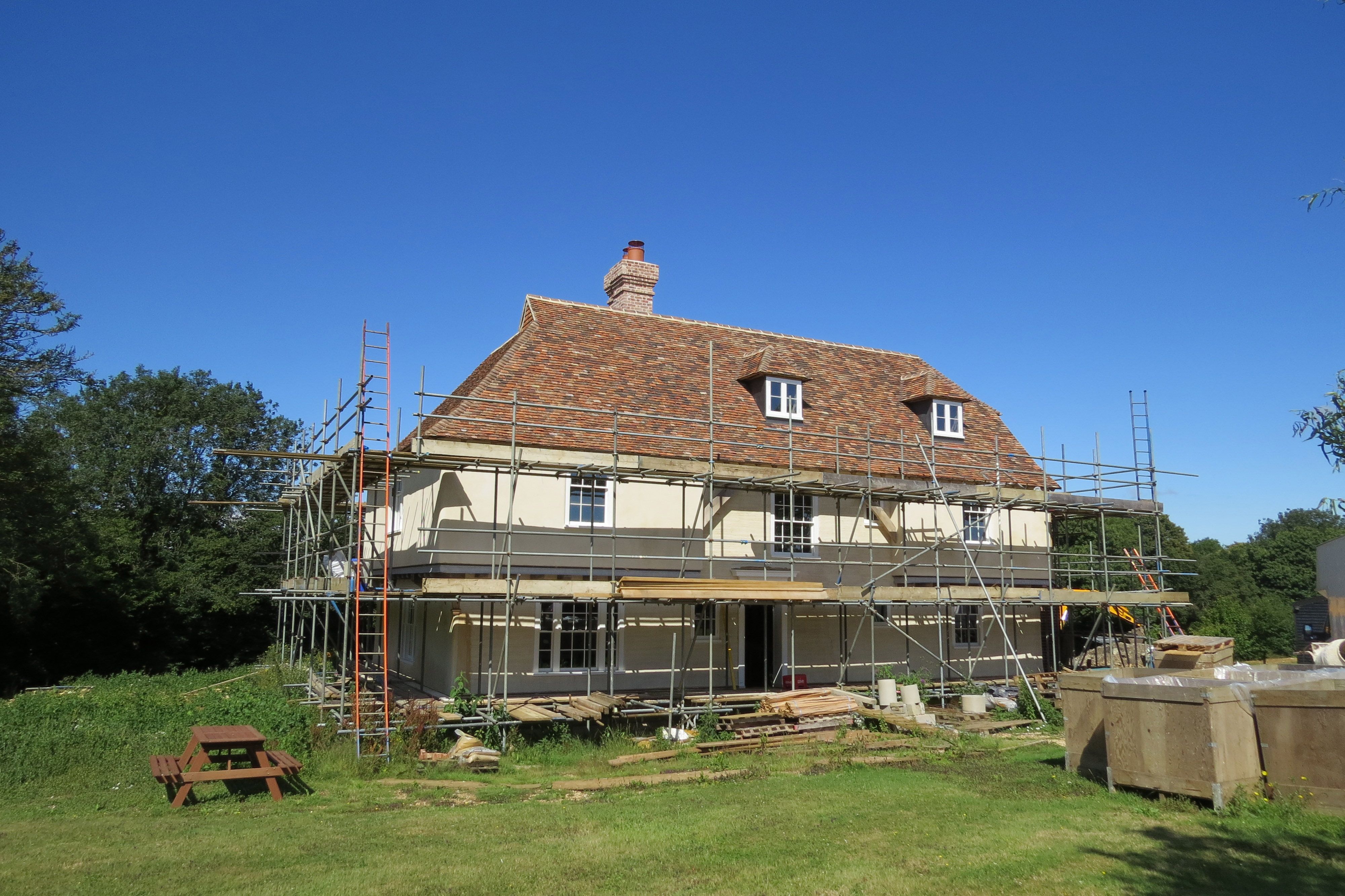 Double-lap Tiling – Karl Terry Roofing Contractors, Shipley Farm, North Elham