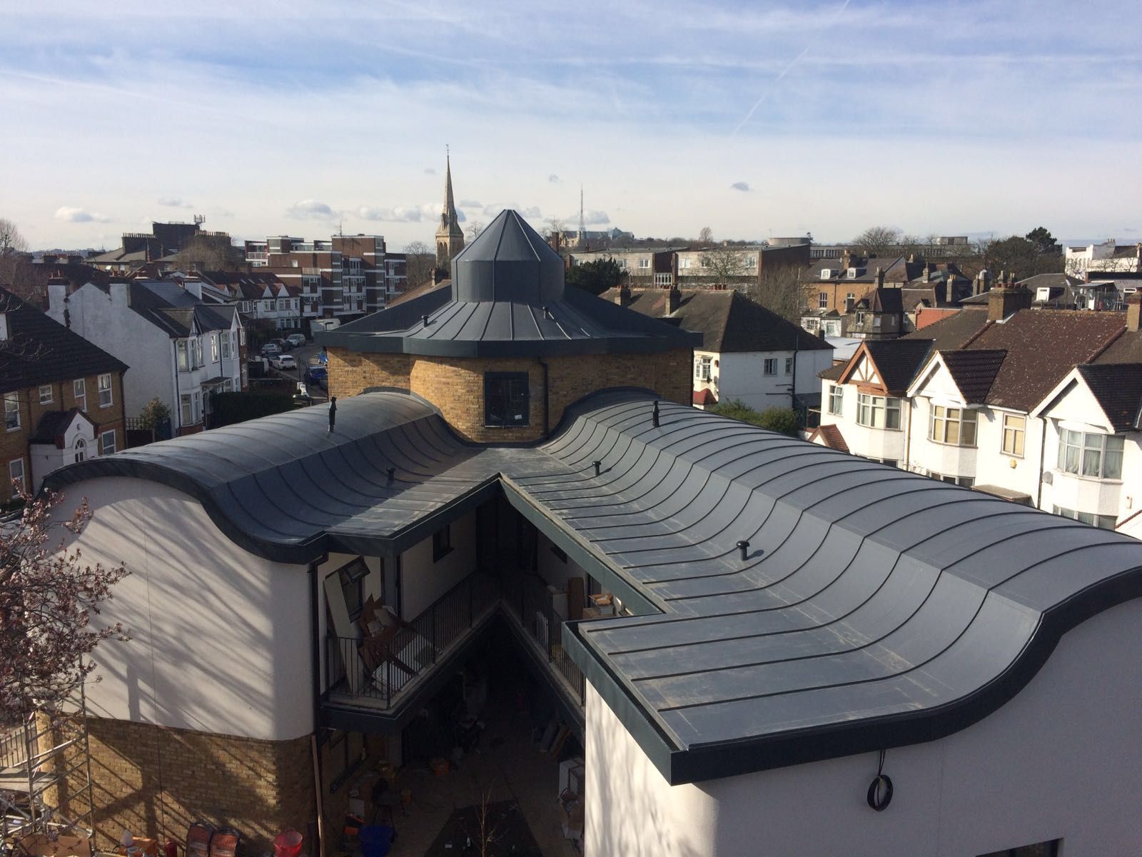 Single Ply Roofing – Sika Sarnafil (with Contour Roofing), Ewart Grove, Wood Green