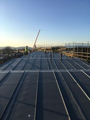 The Princesshay Shopping Centre roof refurbishment project in Exeter