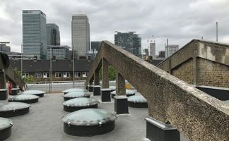 The complex roof refurbishment of the Calvary Charismatic Baptist Church included 40 circular skylights