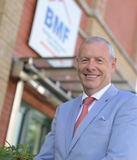 Peter Hindle MBE will remain in post as chairman of the BMF until March 2020 