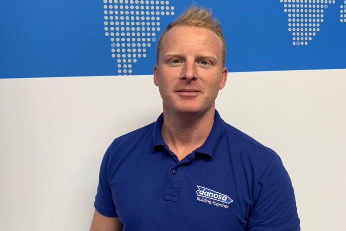Dominic Hanmore has been promoted from regional sales manager to national sales manager at DANOSA
