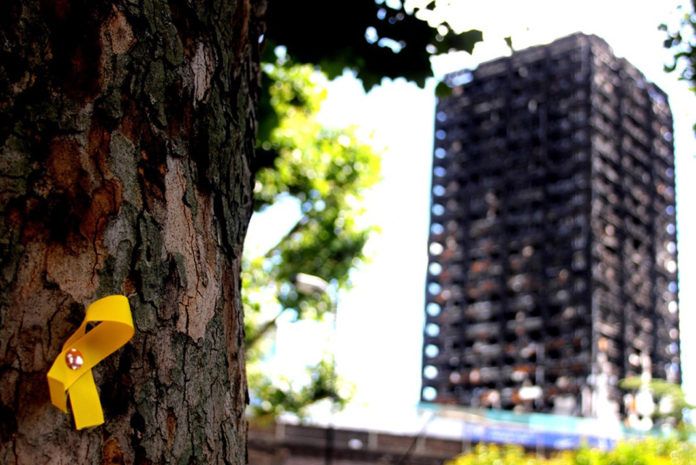 The Grenfell Tower in London