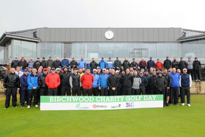 Proteus Facades' annual golf day raised £10,000 in aid of the Birchwood Centre