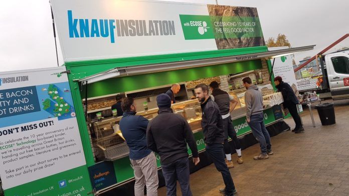 Knauf Insulation's Feel Good Factor tour at A R Aspinall in Cambridge