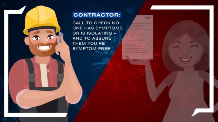 The new Construction Industry Coronavirus Forum animation video offers guidance to contractors and customers on how to stay safe during emergency domestic work