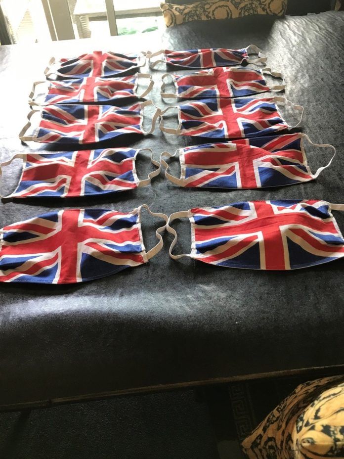 Peter Goodson, manager of SIG Roofing’s Dudley branch, was inspired to make the Union Jack embossed facemasks, after seeing the work carried out by healthcare professionals during the COVID-19 pandemic