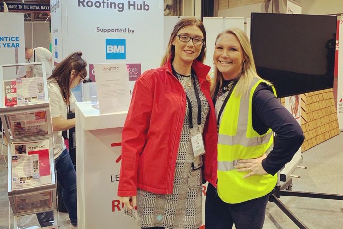 Left to right: Jennifer Kinsella and Kate Whatley have both been shortlisted for UK Construction Week Role Models for the second year running