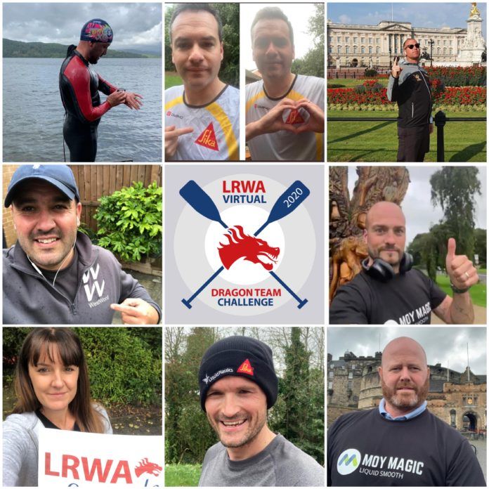 Involving lots of people from within the industry, the LRWA’s Virtual Dragon Team Challenge raised over £3,000 for Mates in Mind