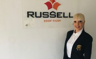 Jamie Wilds has been promoted to commercial services director at Russell Roof Tiles