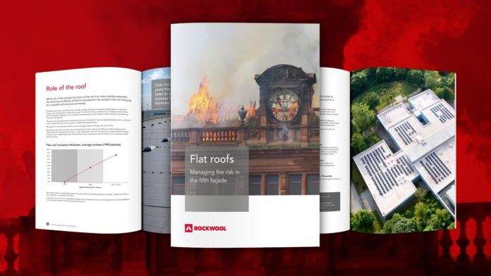 ROCKWOOL has released a new whitepaper which explores how roofing contractors and specifiers can manage fire risk when planning and installing flat roofs