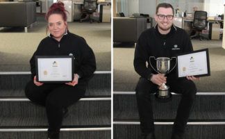 Janice Bailey and Garath Buckingham have been awarded by the Institute of Roofing for completing the Institute’s Associate Course