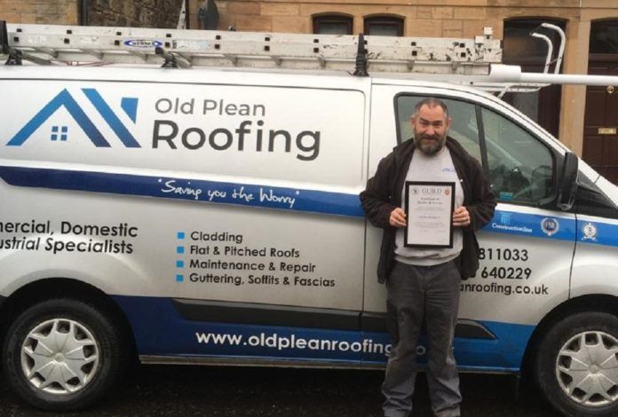 Mark Thornton is one of the founders of Old Plean Roofing