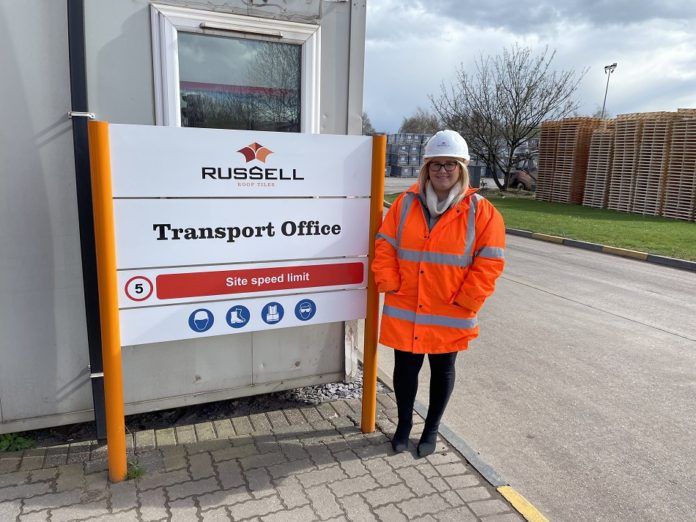 Nicola Trainor has been appointed as logistics manager at Russell Roof Tiles