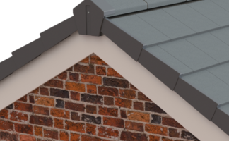 TLEMF Dry Verge Installed – TLE – End Cap