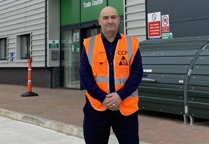 Tony Borg, branch manager at CCF Enfield