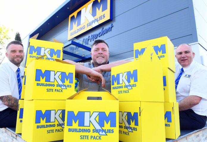 Ex Blues and Baggies striker and local philanthropist Geoff Horsfield (The Geoff Horsfield Foundation) officially opened MKM Building Supplies' new Birmingham North branch