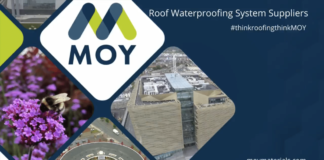 New MOY partnership with AquaTrace raises the roof MOY has partnered with AquaTrace to launch ‘Intelligent Roofing Solutions’ – a 24/7 live monitoring solution.