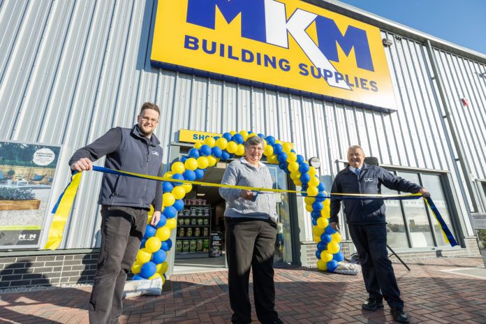 MKM Building Supplies’ new Peterhead branch was music to the ears of the trade and general public, when the merchant officially opened the doors of its new flagship branch in north east Scotland.
