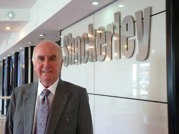 Brian G Newell, founder of Shackerley has been awarded an MBE.