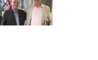 Manuel Maestre Vega, founder of the Del Carmen Quarry (left) and SSQ founder Ahmed El-Helw (right)