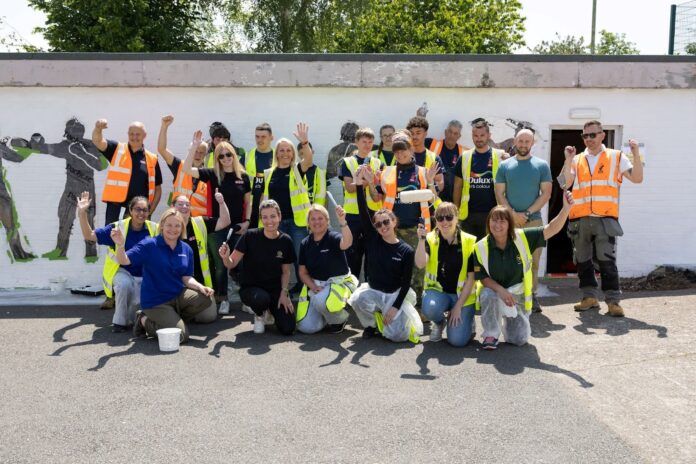 Youth centre volunteers