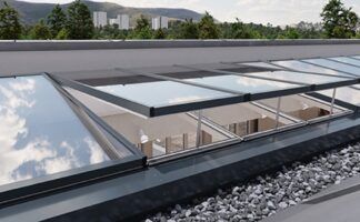 The new LAMILUX Modular Glass Skylight MS78