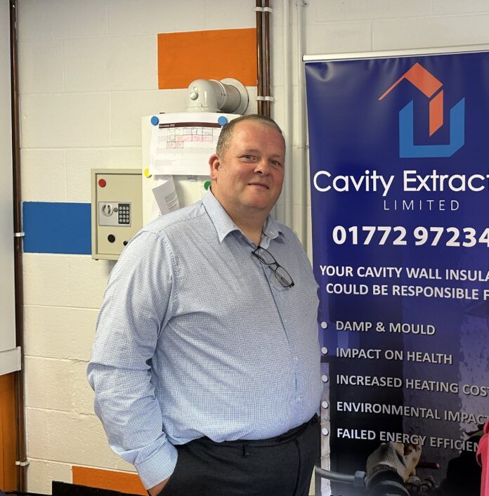 Damian Mercer, founder of Cavity Extraction.