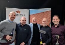 Russell Roof Tiles reports charity night success Russell Roof Tiles
