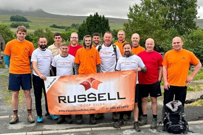 Russell Roof Tiles Team Take on 3 Peaks Challenge for Give4Good Russell Roof Tiles