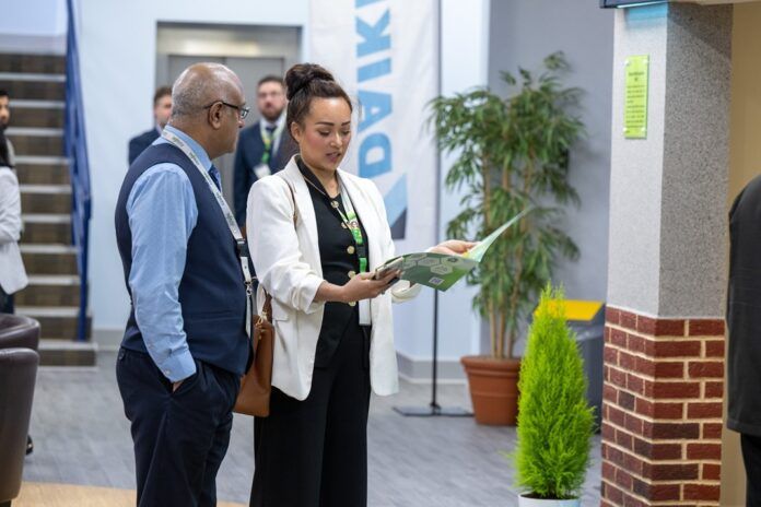 Pravin Pindoria at Infinity Solar, Wembley, 7th February 2025 Cllr Jake Rubin