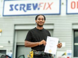 Screwfix reaches trade apprentice milestone Screwfix