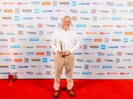 Fundraising roofer wins Local Hero Award NFRC