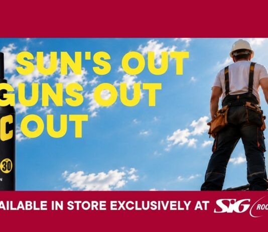 New sunscreen brand partners with SIG Roofing and SKCIN SIG Roofing