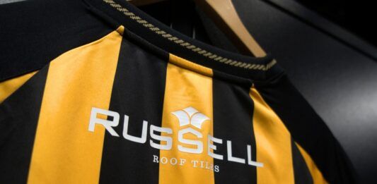 Russell Roof Tiles sponsors Burton Albion Football Club Russell Roof Tiles