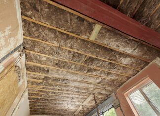 OmniFit Thermal and Sound Slab installed in 1980s home Knauf Insulation