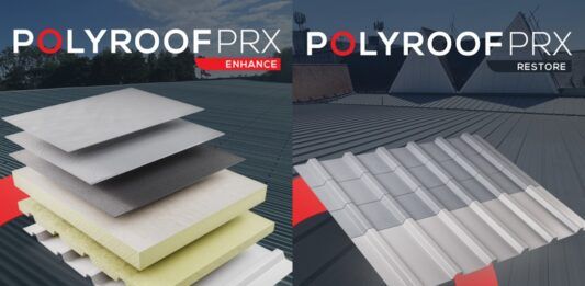 Polyroof launches PRX range for profiled metal roof refurbishment Polyroof