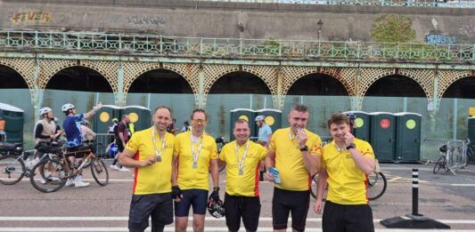 AIM Cycle Challenge supports Child Bereavement UK AIM
