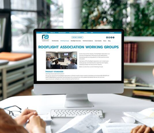 The Rooflight Association adds new web resource Rooflight Association