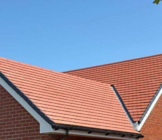 Bute3 Roof Tile used as part of DIY SOS project Bute3