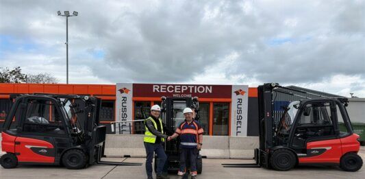 Russell Roof Tiles completes electric forklift transition Russell Roof Tiles