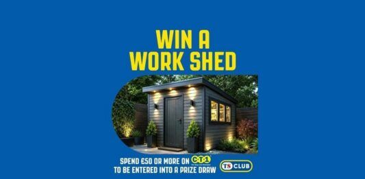 Toolstation and CT1 partner up for work shed giveaway Toolstation