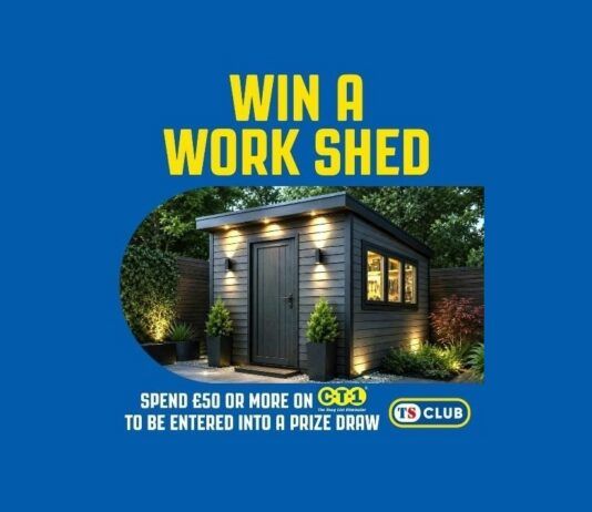 Toolstation and CT1 partner up for work shed giveaway Toolstation